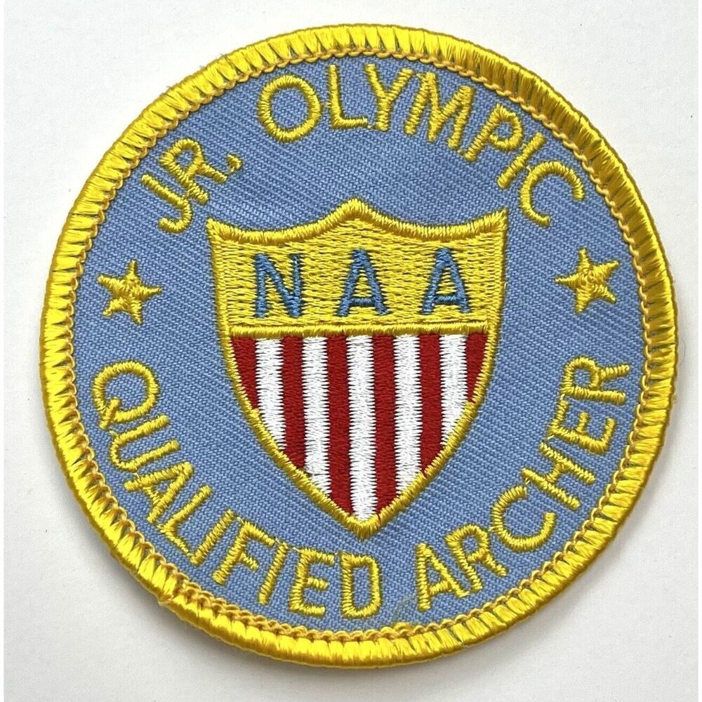 2.75" NAA JOAD Jr. Olympic Archery USA Camp Program Club Qualified Archer PATCH